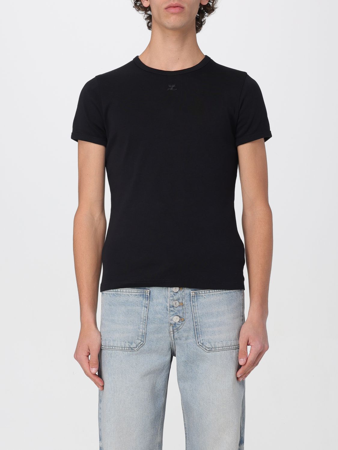 Courrèges T-Shirt COURRÈGES Men color Black