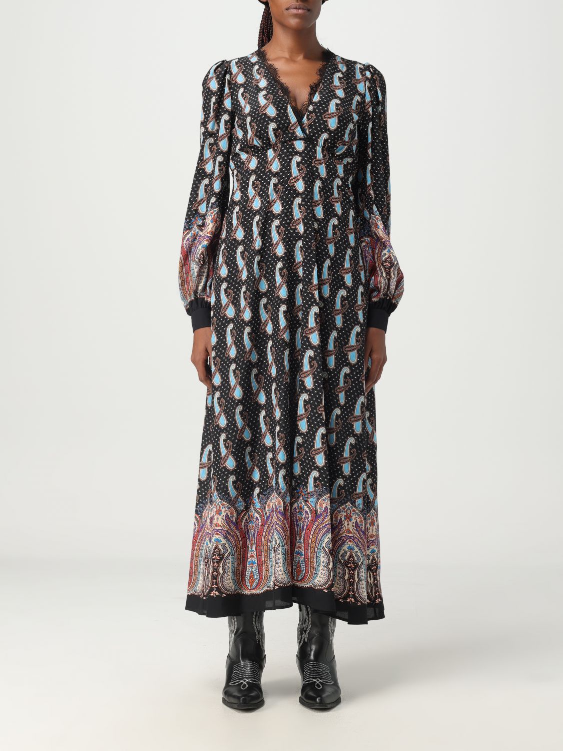 Etro Dress ETRO Woman colour Black