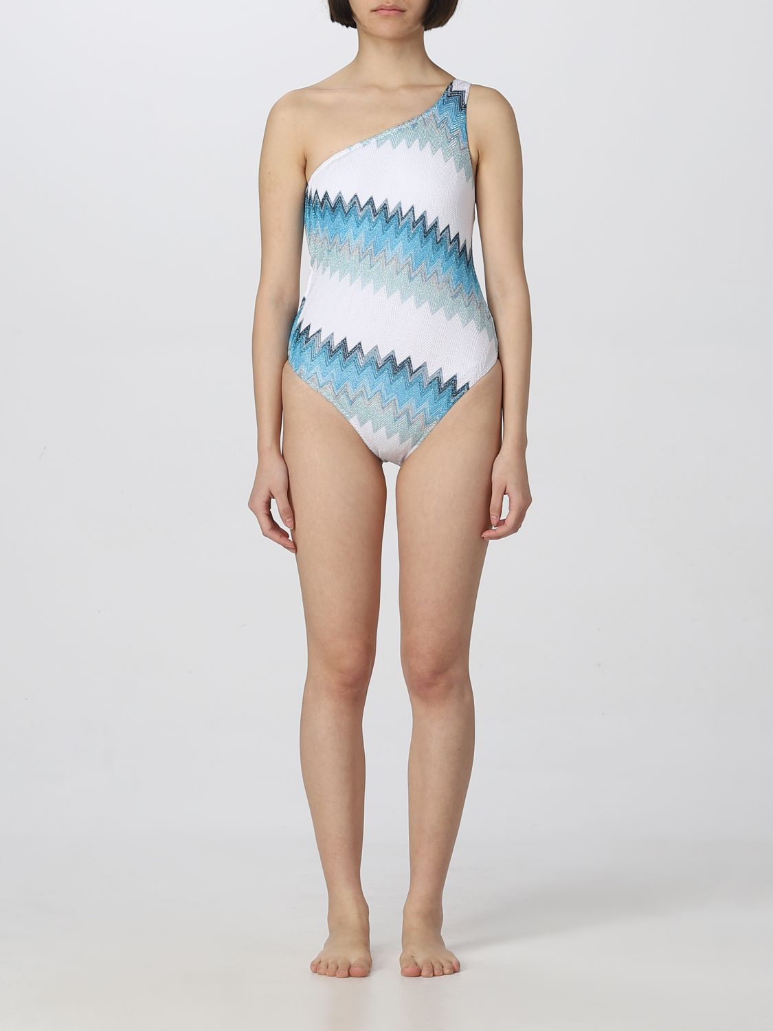 Missoni Swimsuit MISSONI Woman colour Gnawed Blue