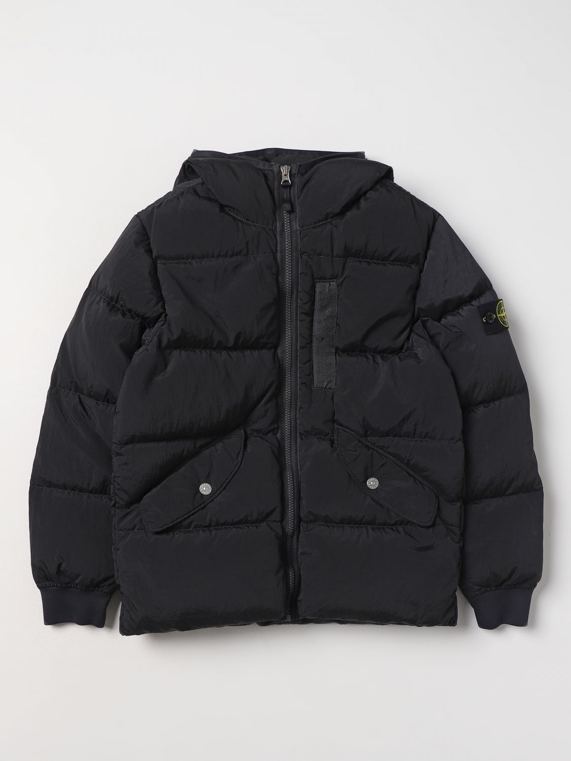 Stone Island Junior Jacket STONE ISLAND JUNIOR Kids colour Black