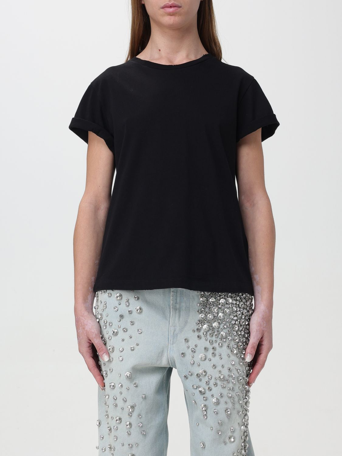 Golden Goose T-Shirt GOLDEN GOOSE Woman colour Black