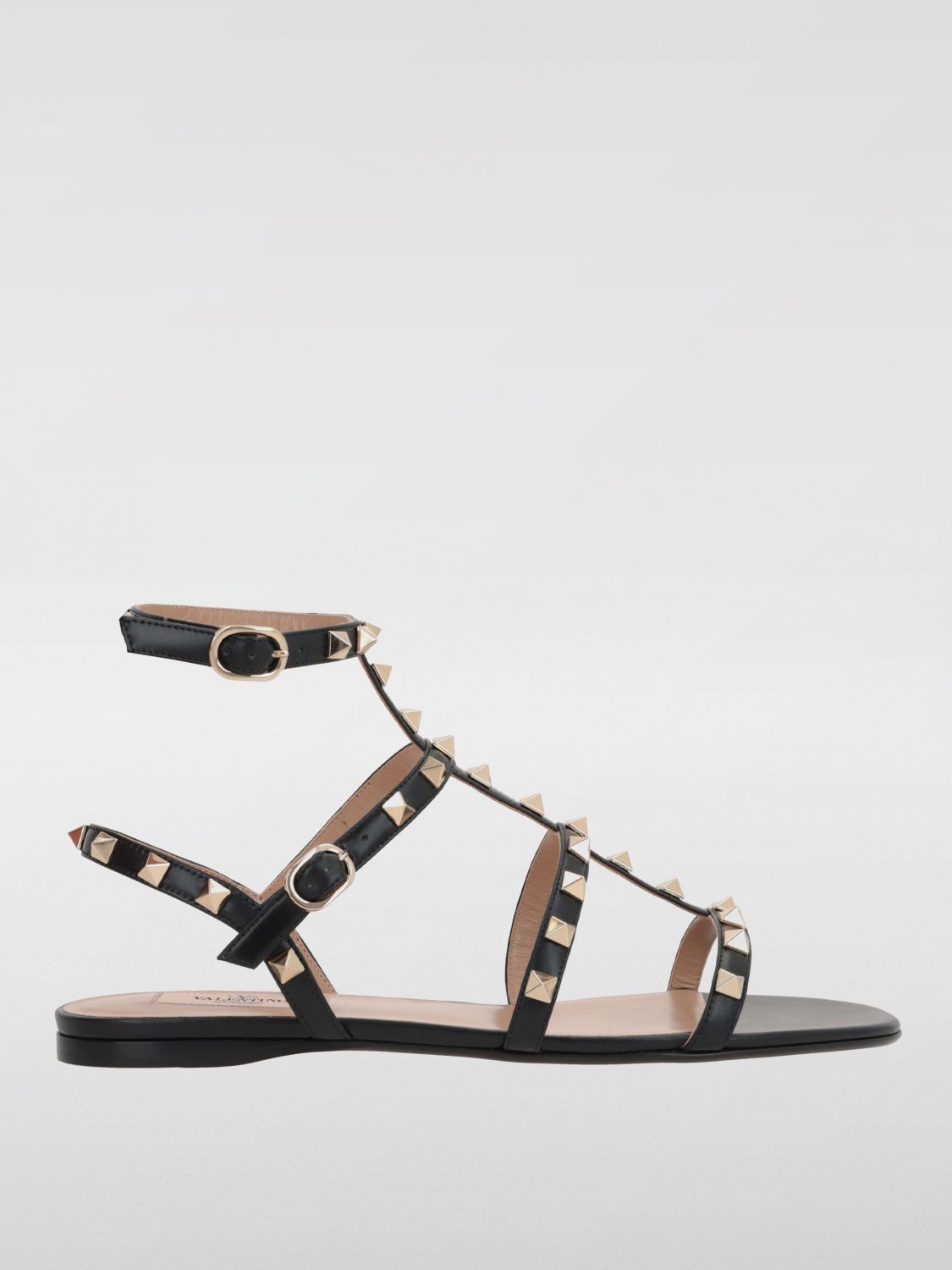 VALENTINO GARAVANI Flat Sandals VALENTINO GARAVANI Woman color Black