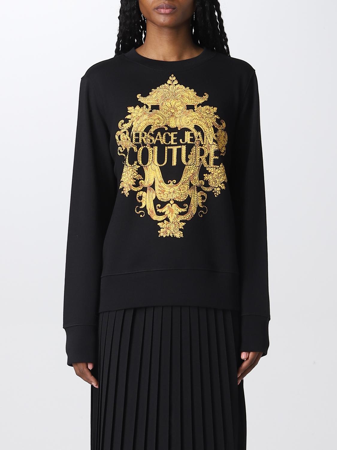 Versace Jeans Couture Sweatshirt VERSACE JEANS COUTURE Woman colour Black 1