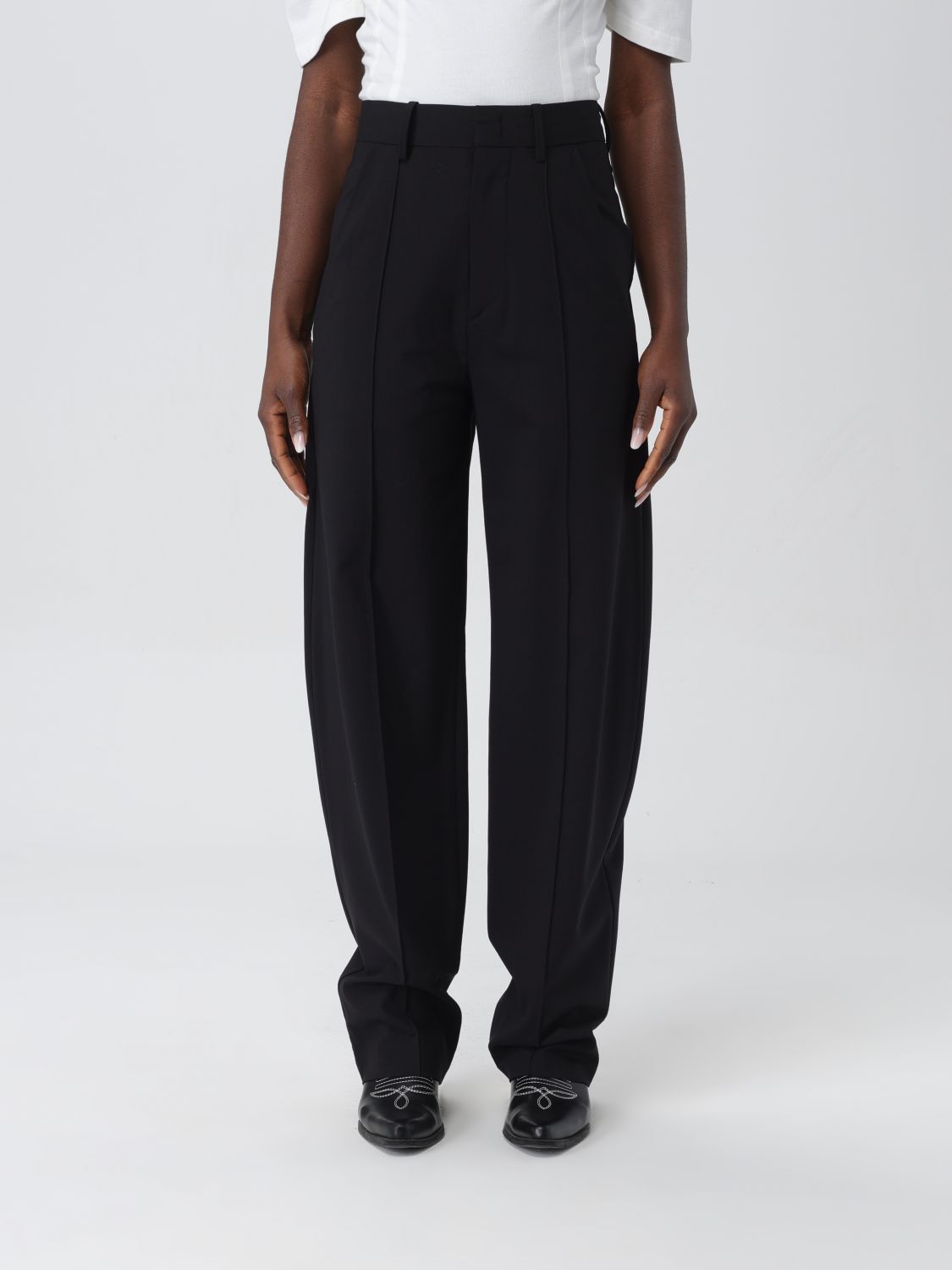 Isabel Marant Trousers ISABEL MARANT Woman colour Black