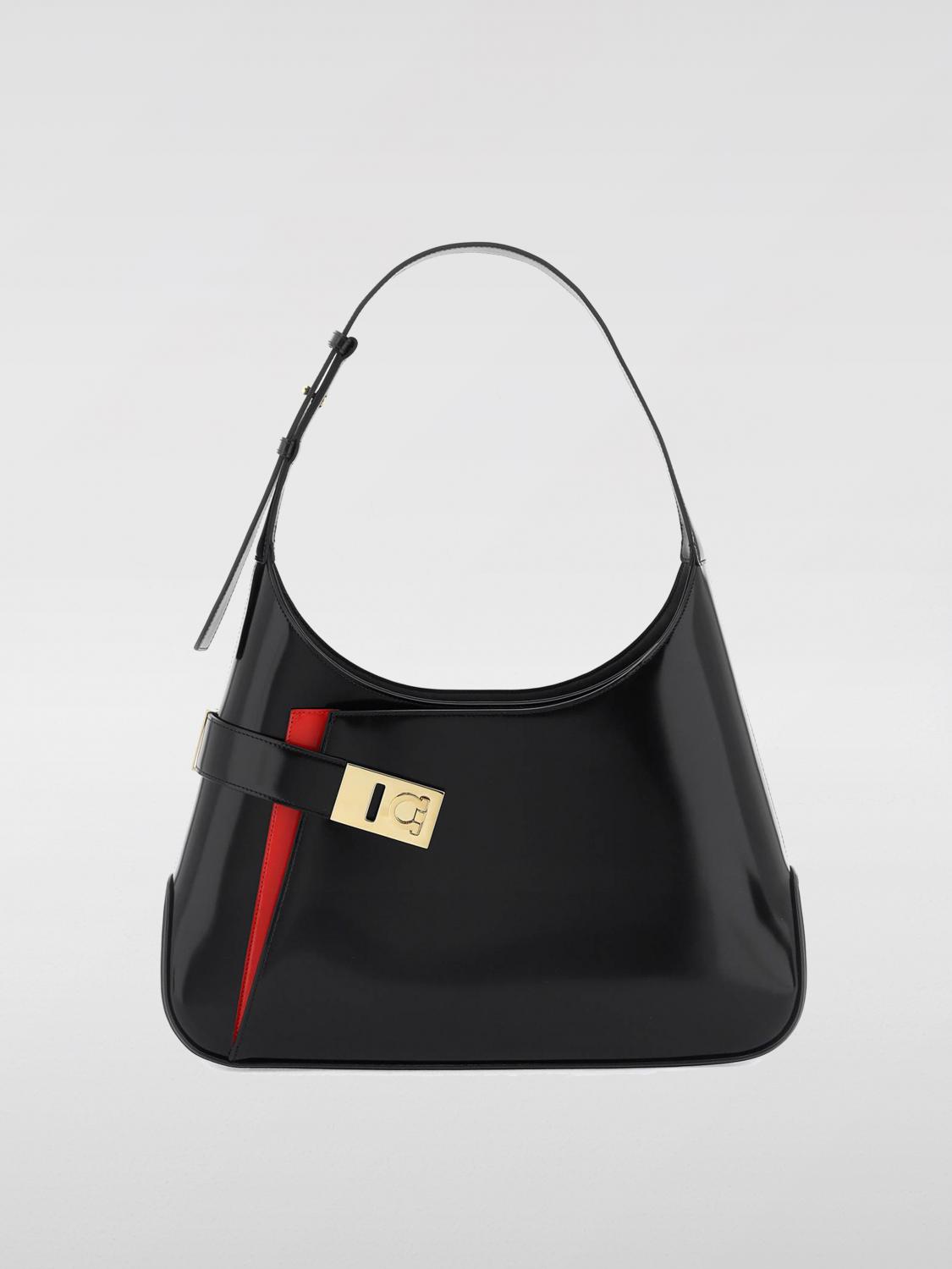 Ferragamo Shoulder Bag FERRAGAMO Woman color Black