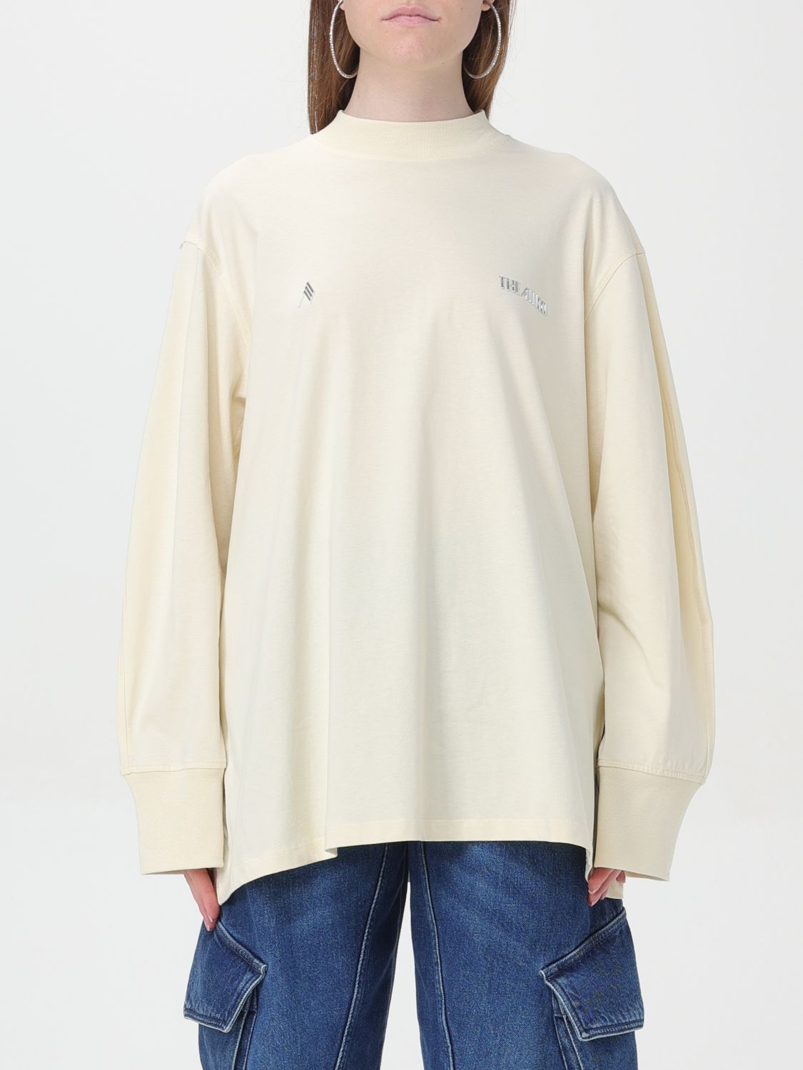 The Attico Sweatshirt THE ATTICO Woman color Butter