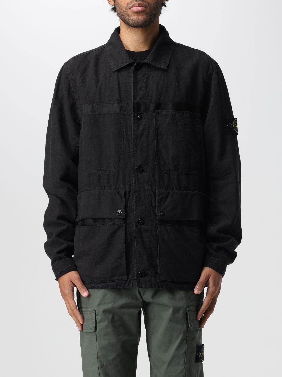 Stone Island Jacket STONE ISLAND Men colour Black