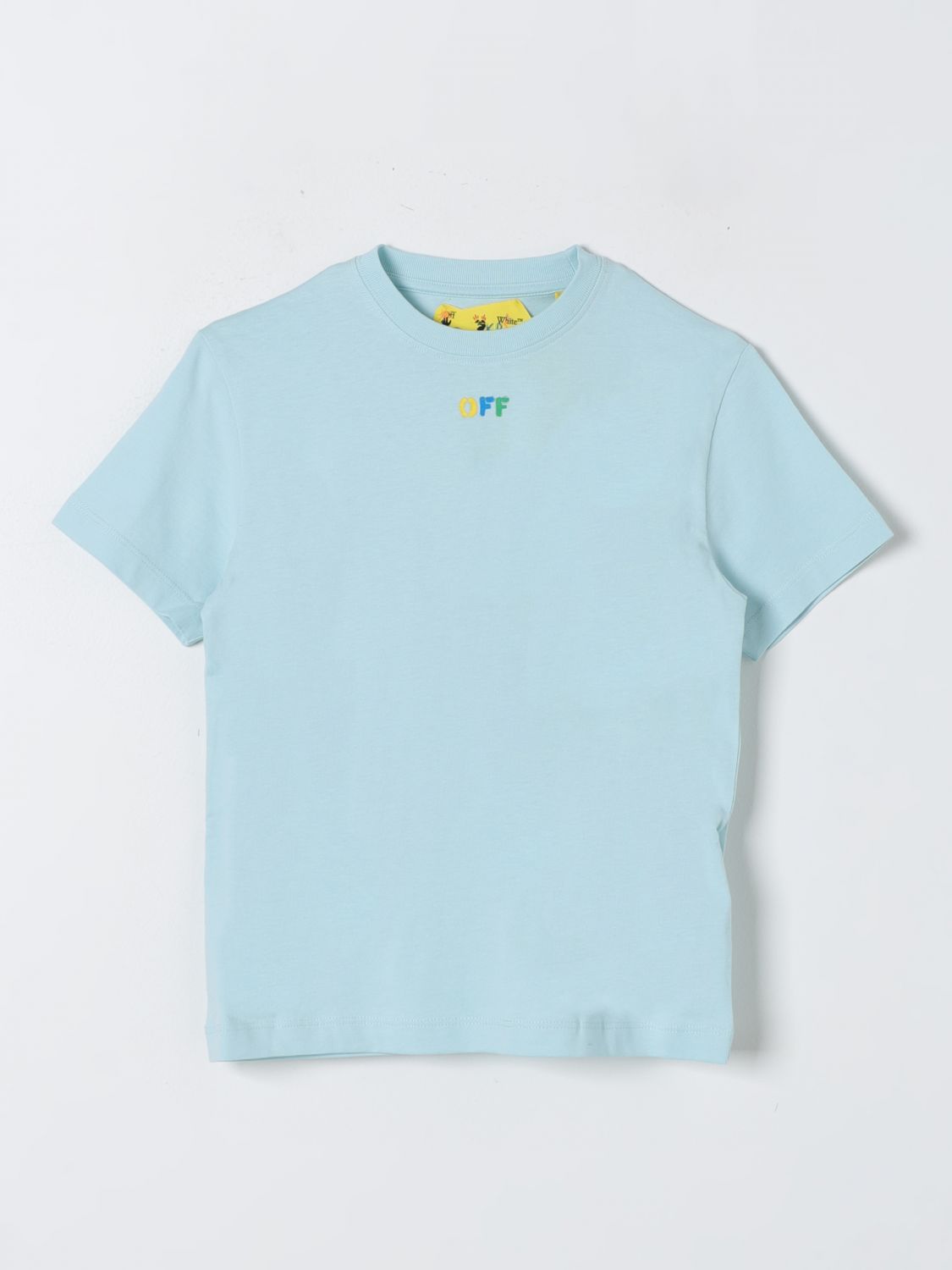 OFF-WHITE T-Shirt OFF-WHITE Kids colour Blue