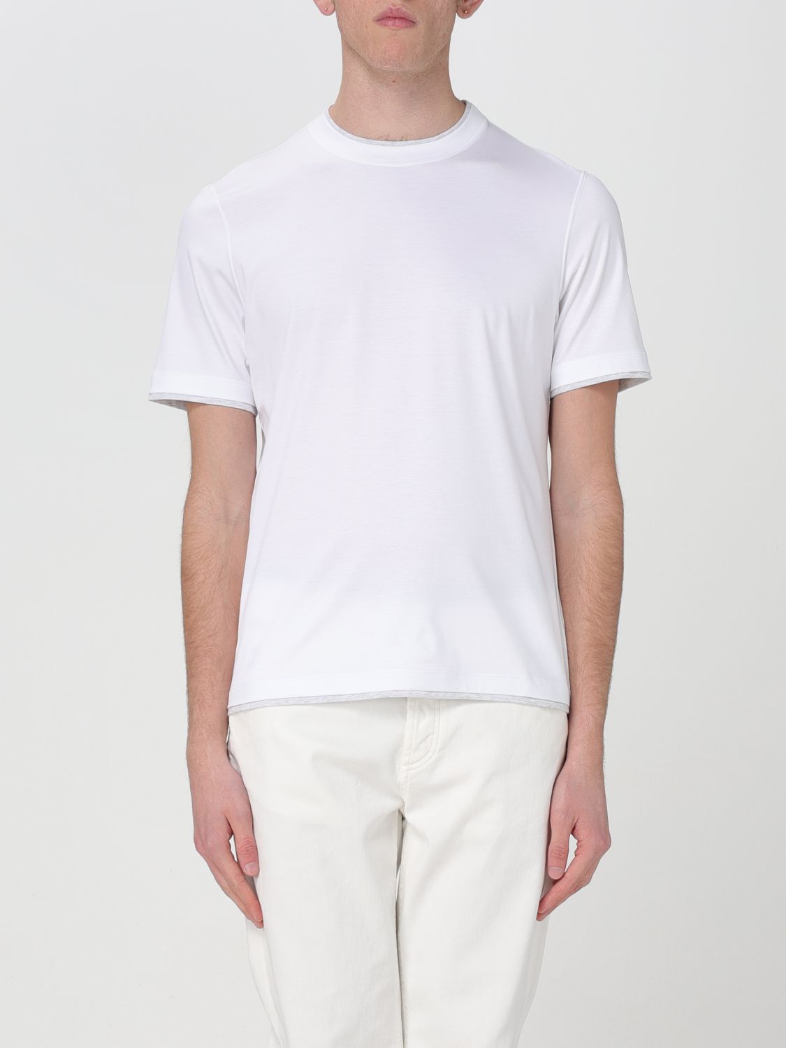 Brunello Cucinelli T-Shirt BRUNELLO CUCINELLI Men colour White