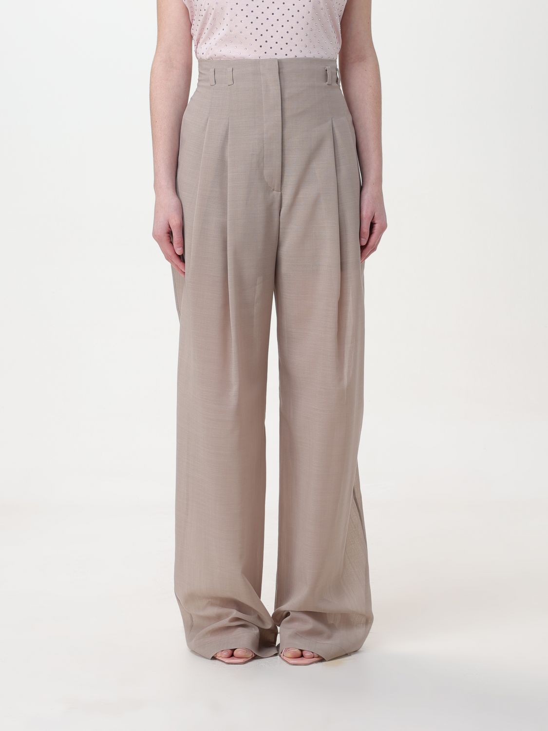 Philosophy Di Lorenzo Serafini Trousers PHILOSOPHY DI LORENZO SERAFINI Woman colour Beige