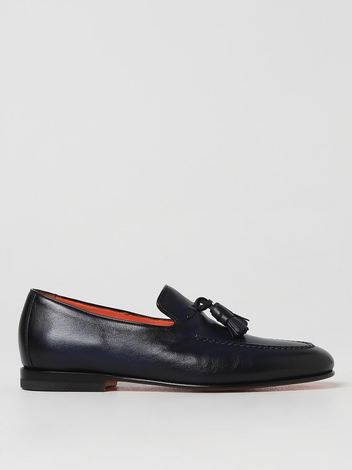 Santoni Loafers SANTONI Men color Blue