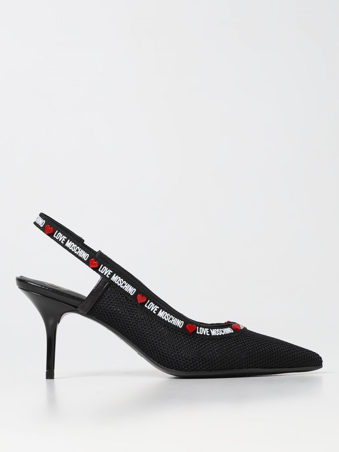 Love Moschino High Heel Shoes LOVE MOSCHINO Woman colour Black