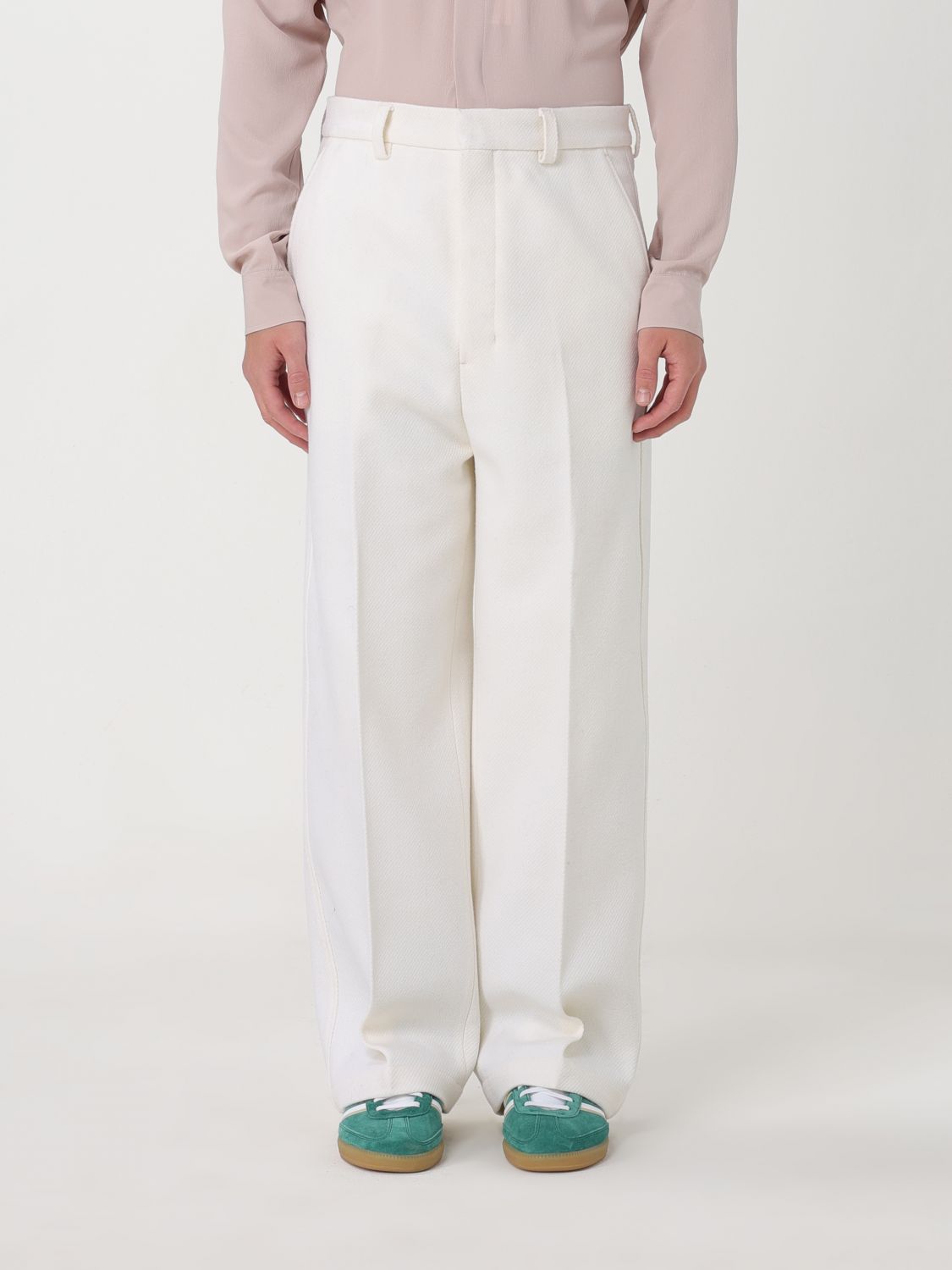 Ami Paris Trousers AMI PARIS Men colour White