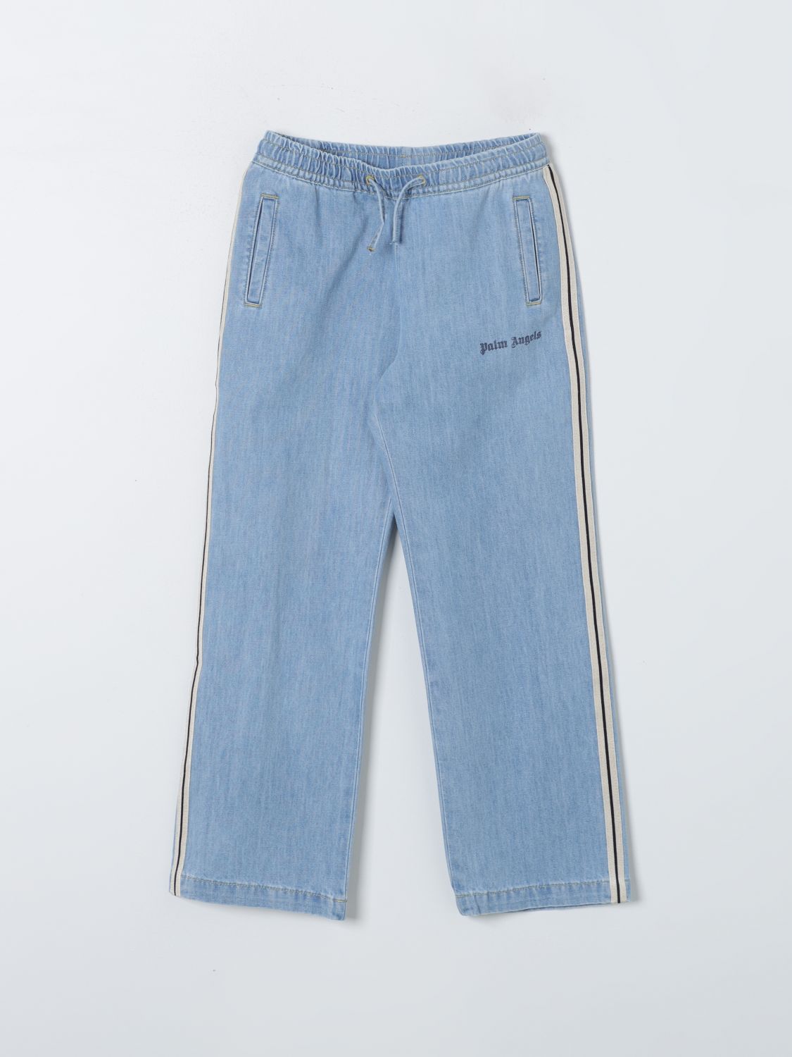 Palm Angels Kids Trousers PALM ANGELS KIDS Kids colour Denim