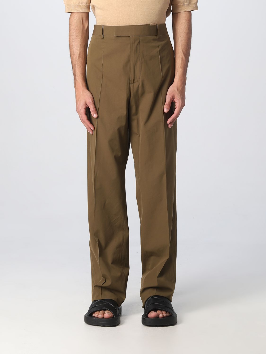 Bottega Veneta Trousers BOTTEGA VENETA Men colour Kaki