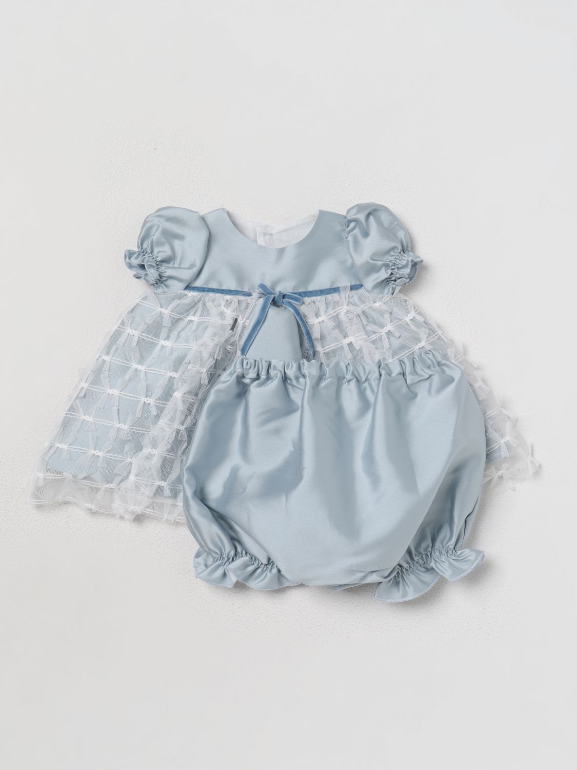 La Stupenderia Romper LA STUPENDERIA Kids colour Gnawed Blue