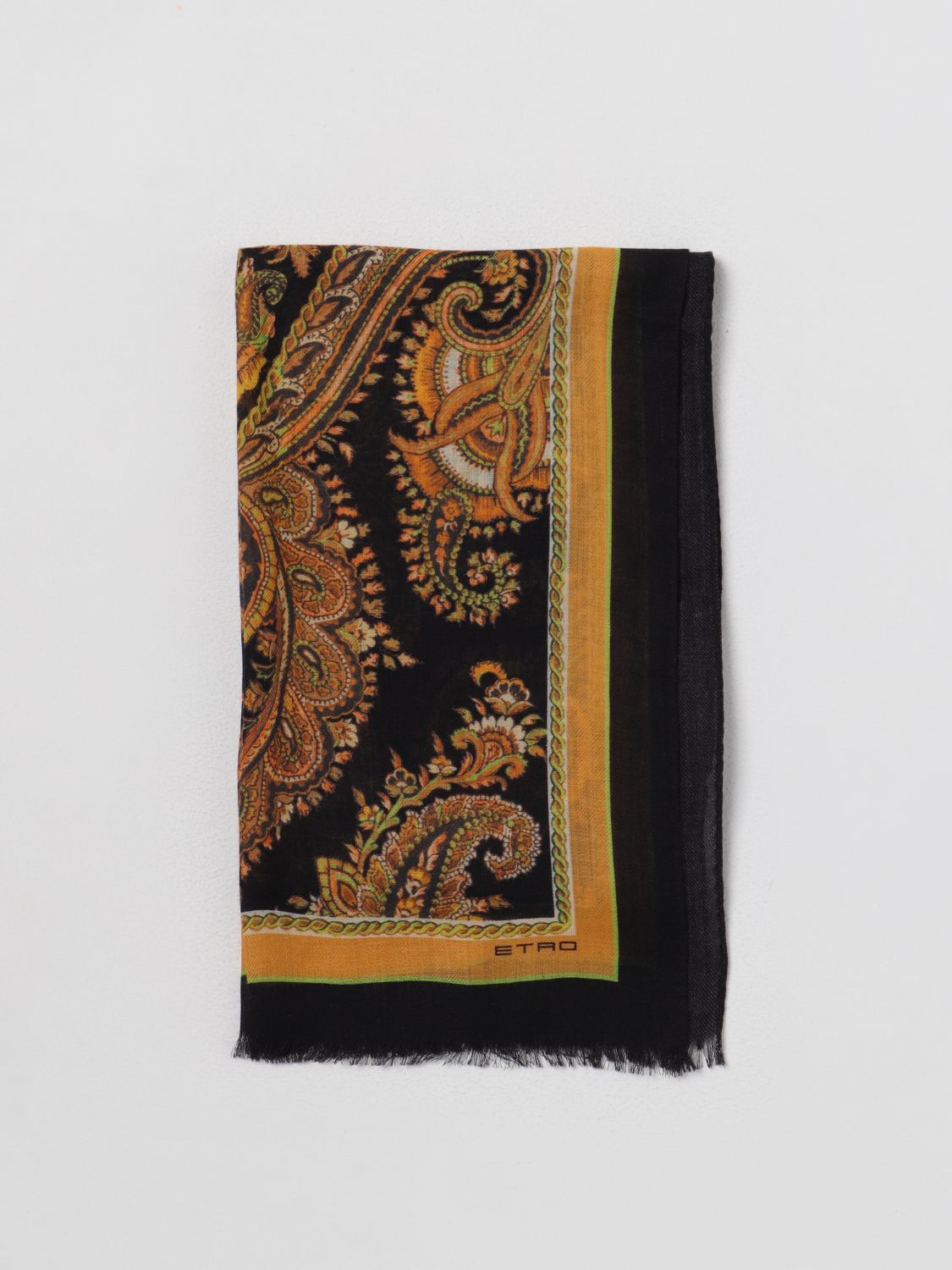 Etro Scarf ETRO Woman colour Black