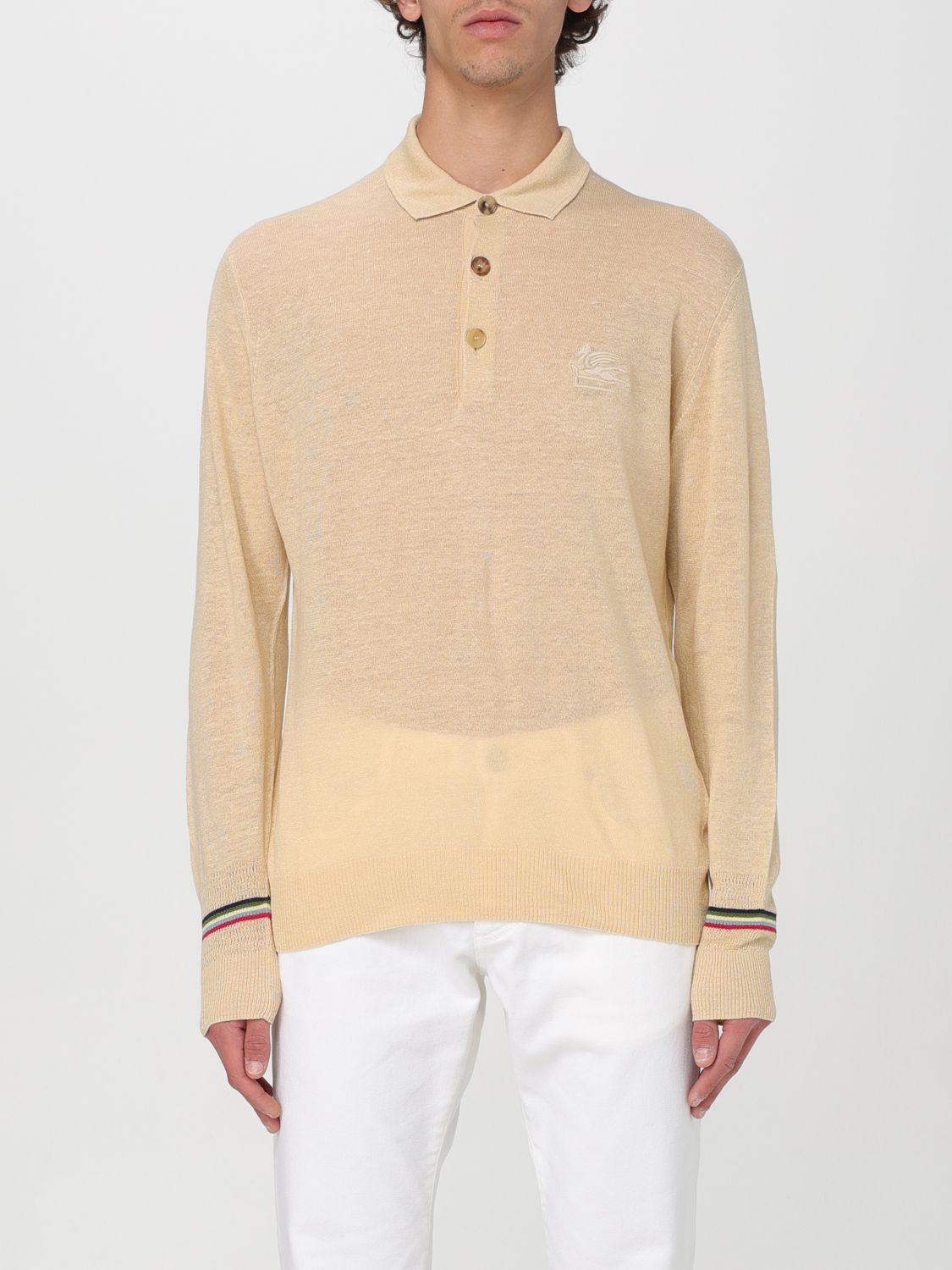 Etro Polo Shirt ETRO Men colour Beige