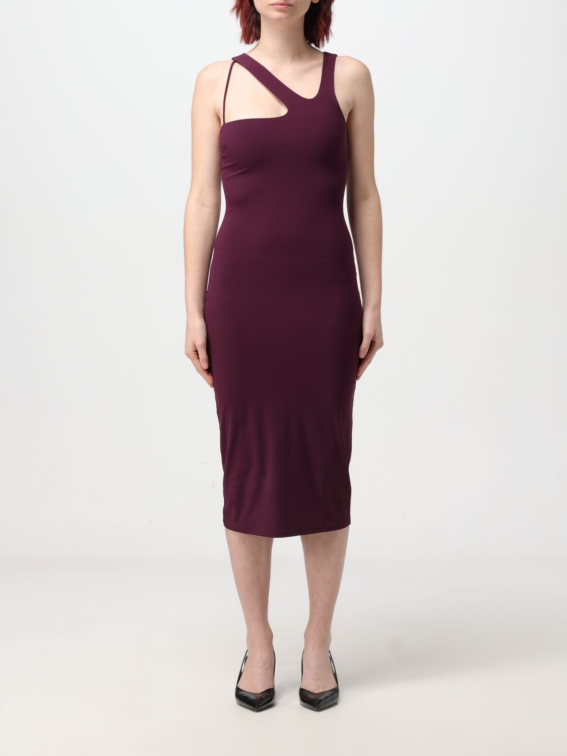 Patrizia Pepe Dress PATRIZIA PEPE Woman color Red Purple