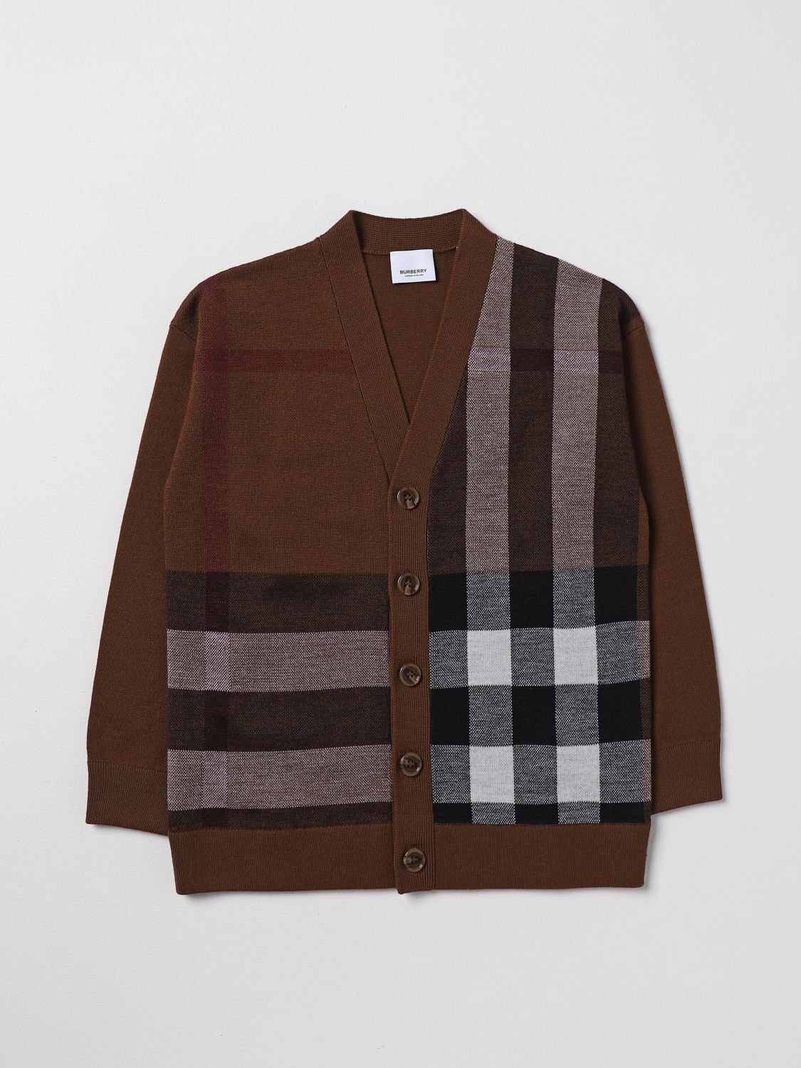 Burberry Kids Jumper BURBERRY KIDS Kids colour Brown