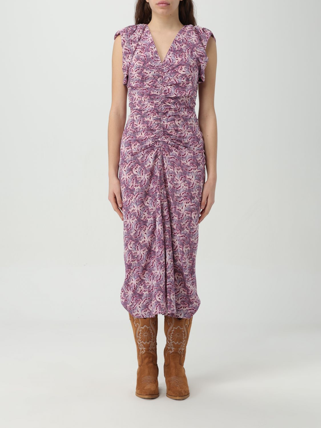 Isabel Marant Dress ISABEL MARANT Woman colour Violet