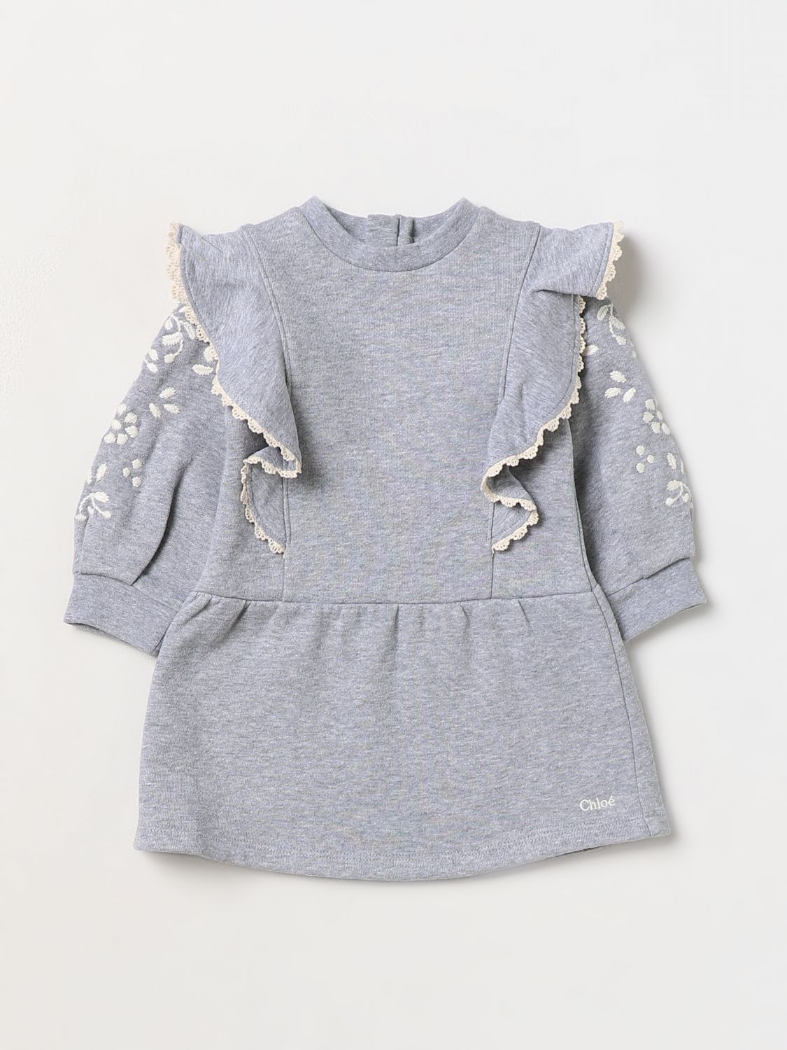 Chloé Romper CHLOÉ Kids colour Grey