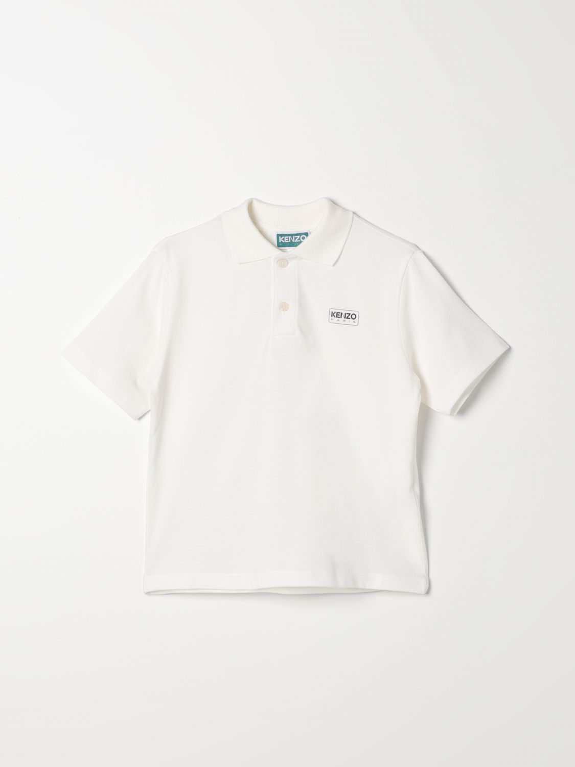 Kenzo Kids Polo Shirt KENZO KIDS Kids colour Ivory