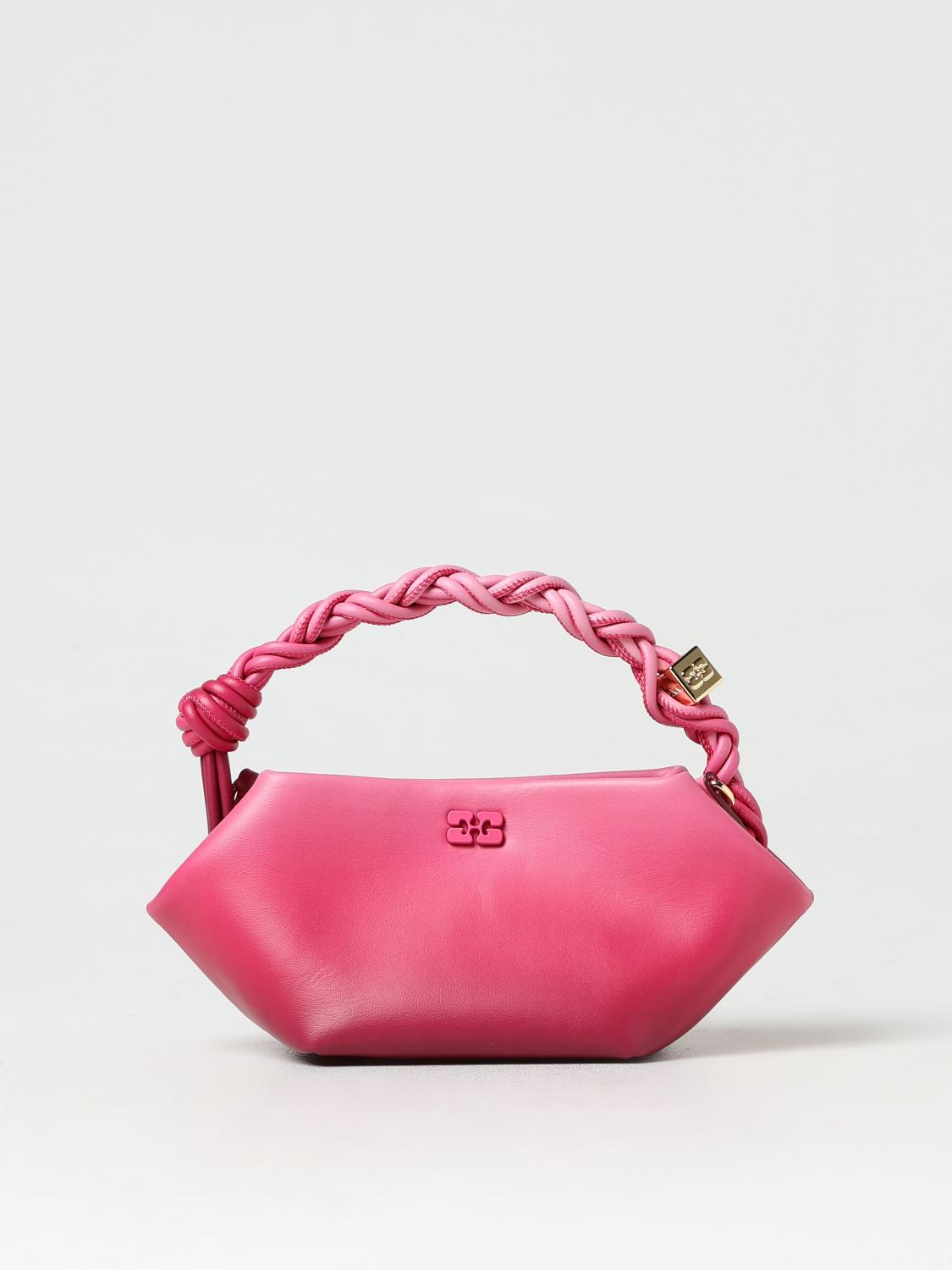 Ganni Mini Bag GANNI Woman colour Fuchsia