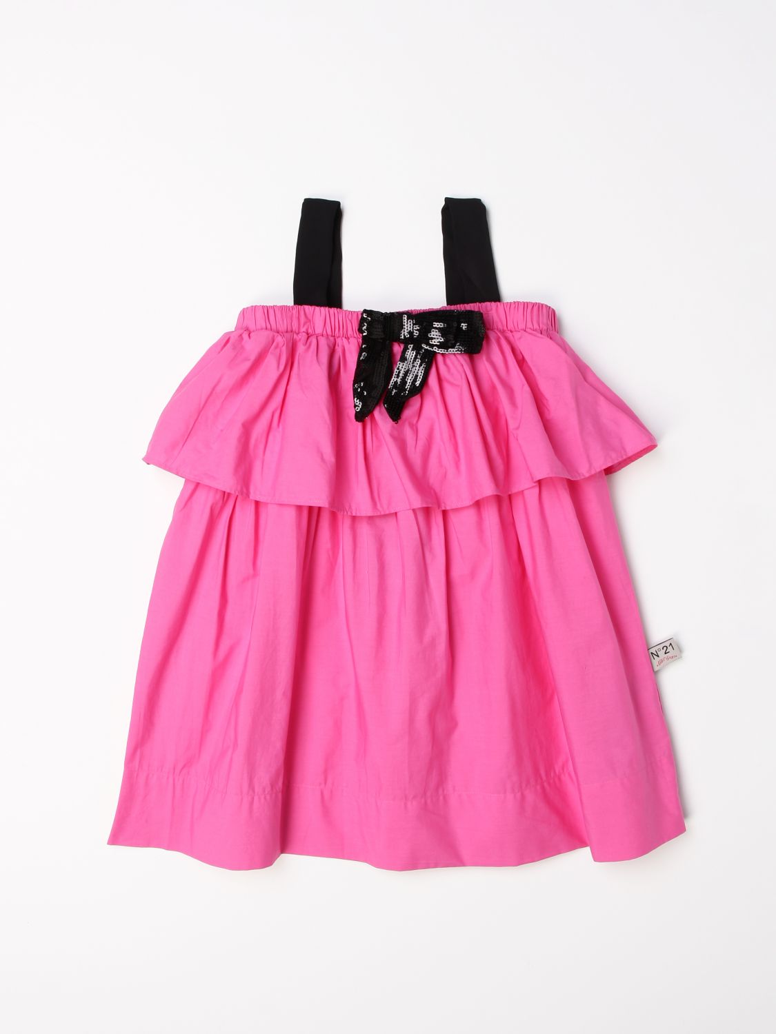 N° 21 N ° 21 cotton dress with bow