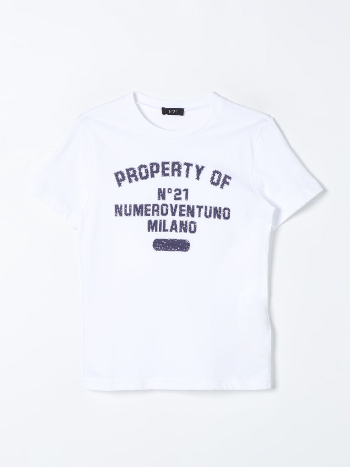 N° 21 T-Shirt N° 21 Kids colour White