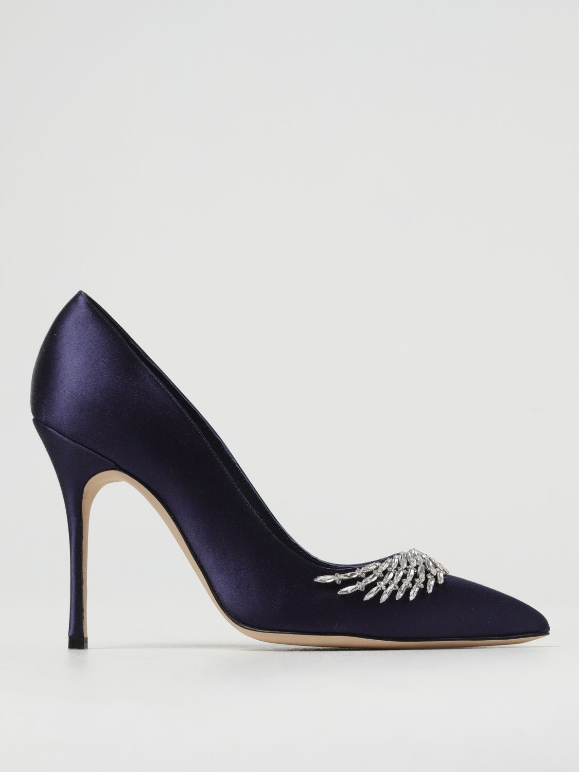 Manolo Blahnik Pumps MANOLO BLAHNIK Woman color Navy