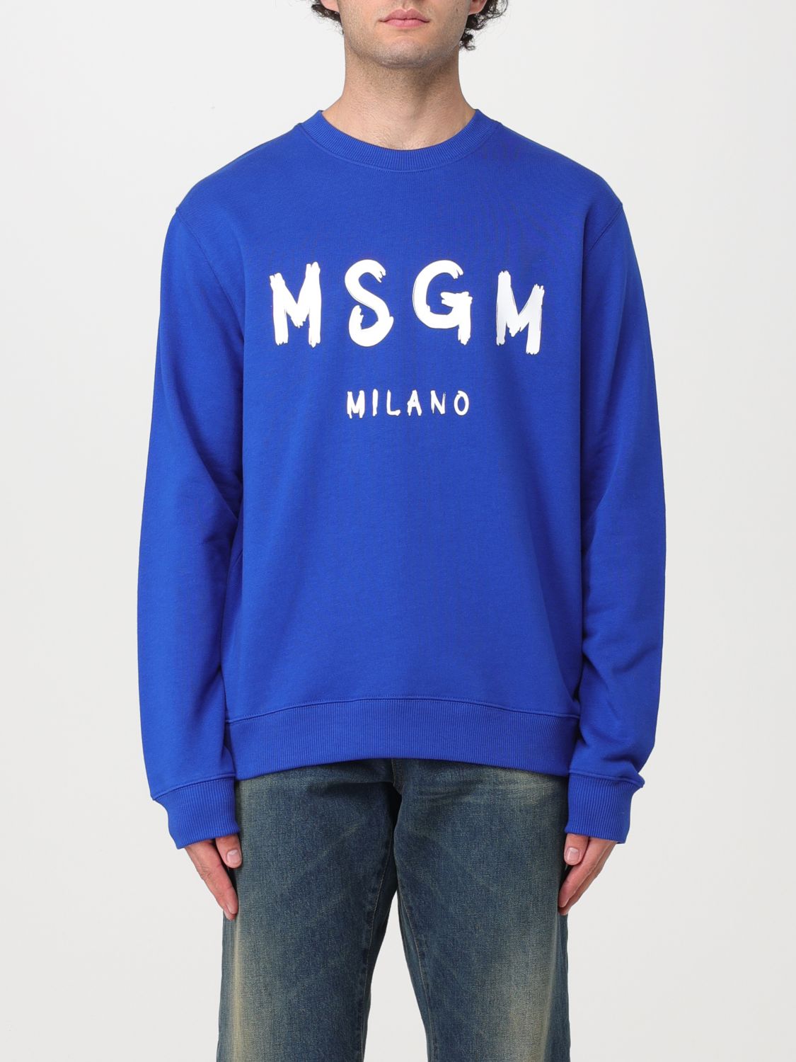 Msgm Sweatshirt MSGM Men colour Blue