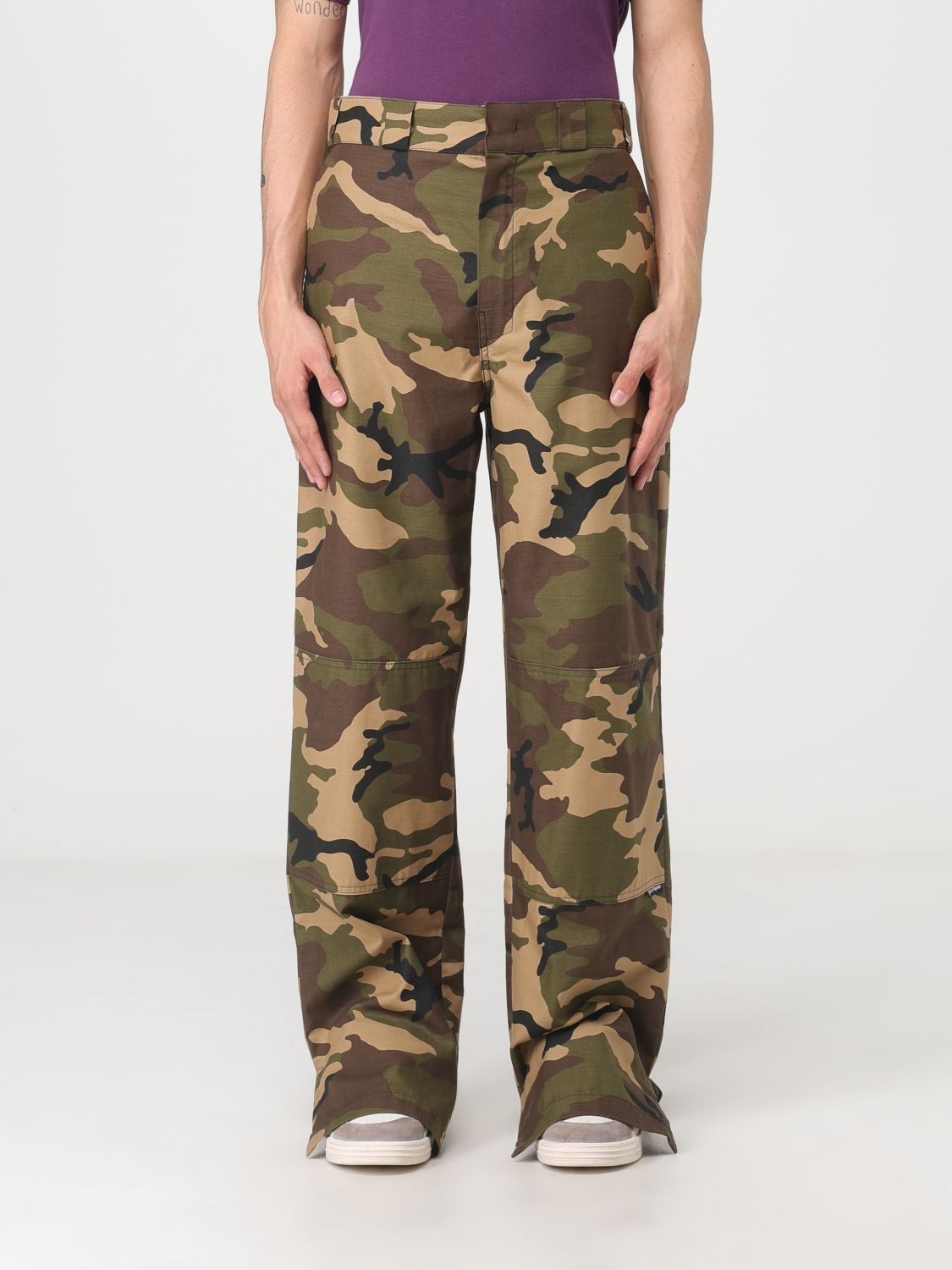 PALM ANGELS Trousers PALM ANGELS Men colour Military