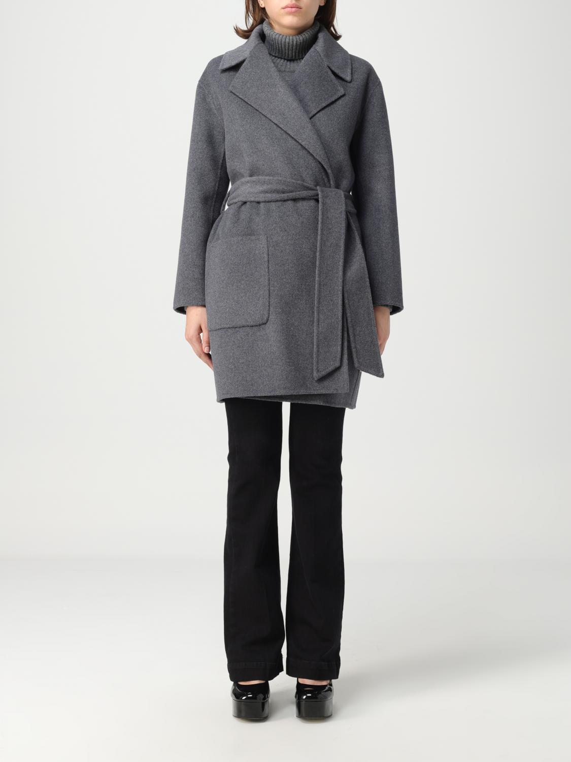 Simona Corsellini Coat SIMONA CORSELLINI Woman colour Grey