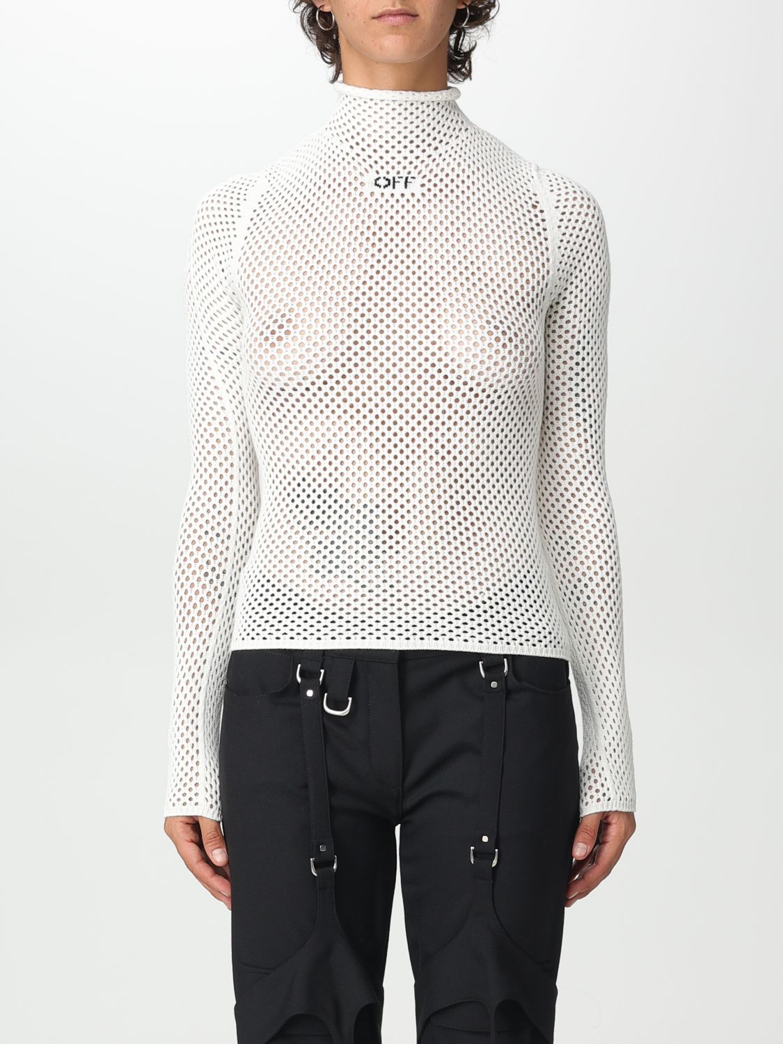 OFF-WHITE Jumper OFF-WHITE Woman colour White