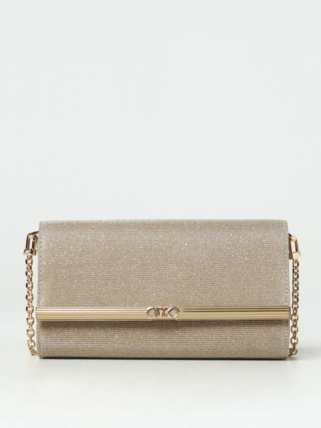 Michael Kors Clutch MICHAEL KORS Woman colour Gold