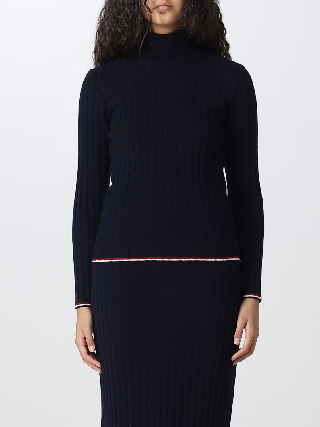 Thom Browne Jumper THOM BROWNE Woman colour Blue