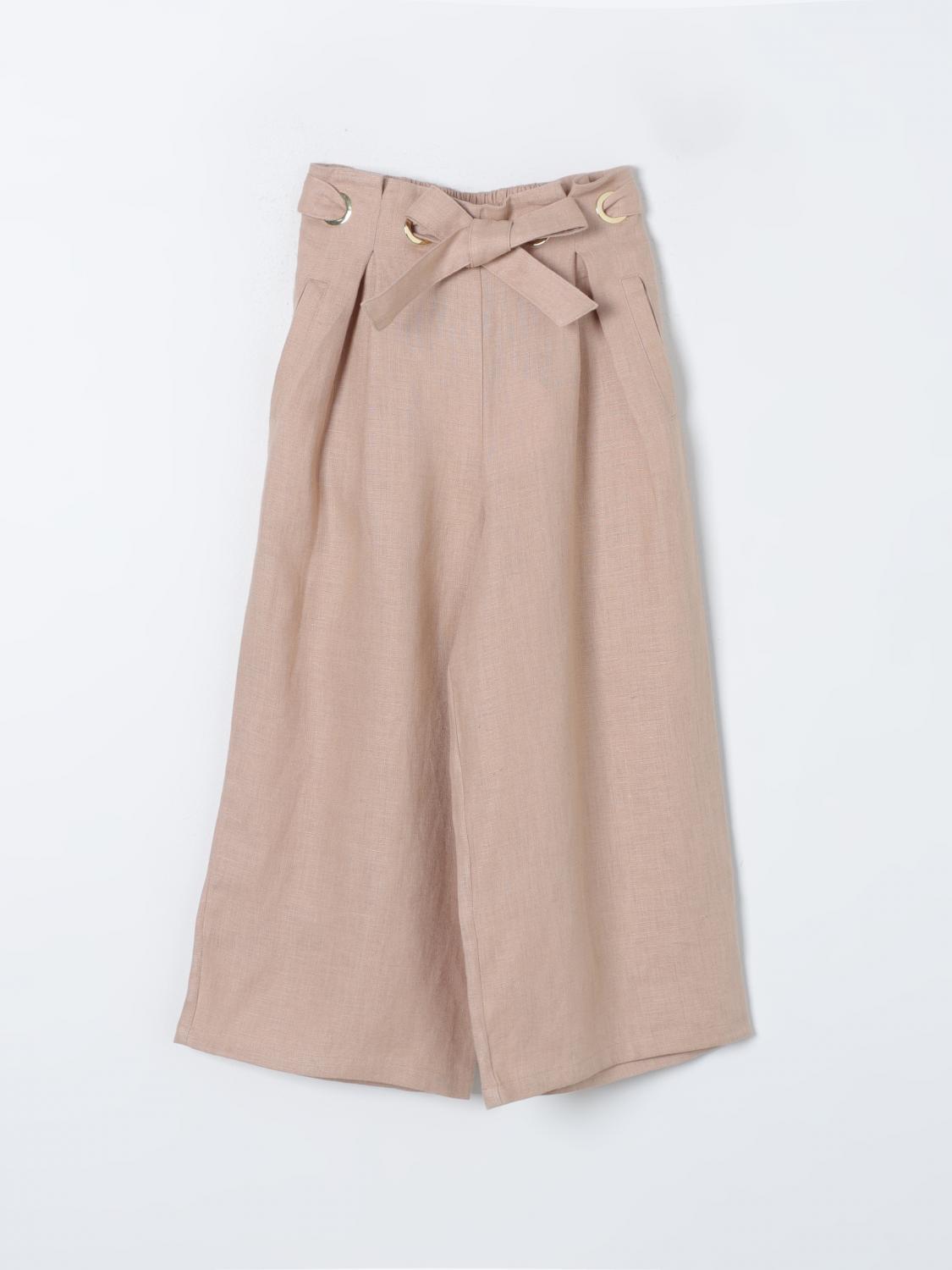 Chloé Trousers CHLOÉ Kids colour Yellow Cream