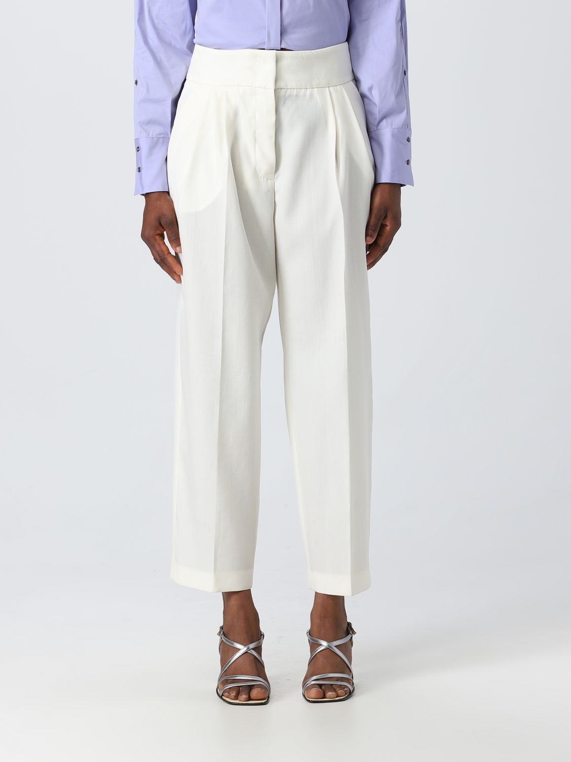 Fabiana Filippi Trousers FABIANA FILIPPI Woman colour Natural