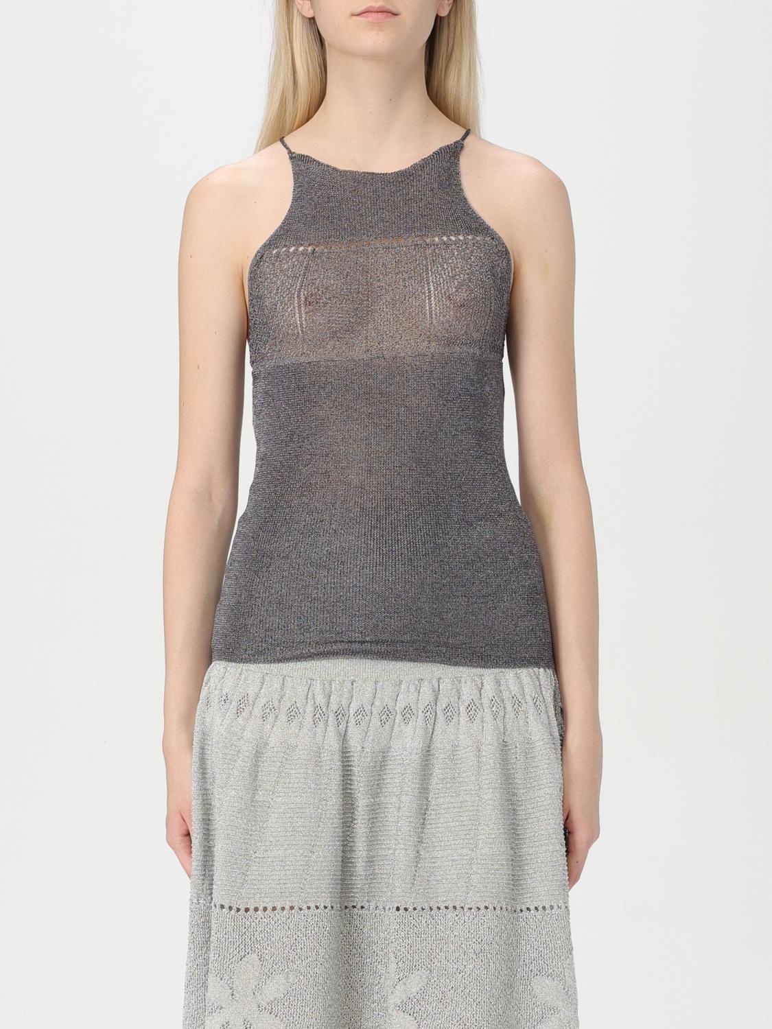 PALOMA WOOL Top PALOMA WOOL Woman color Silver