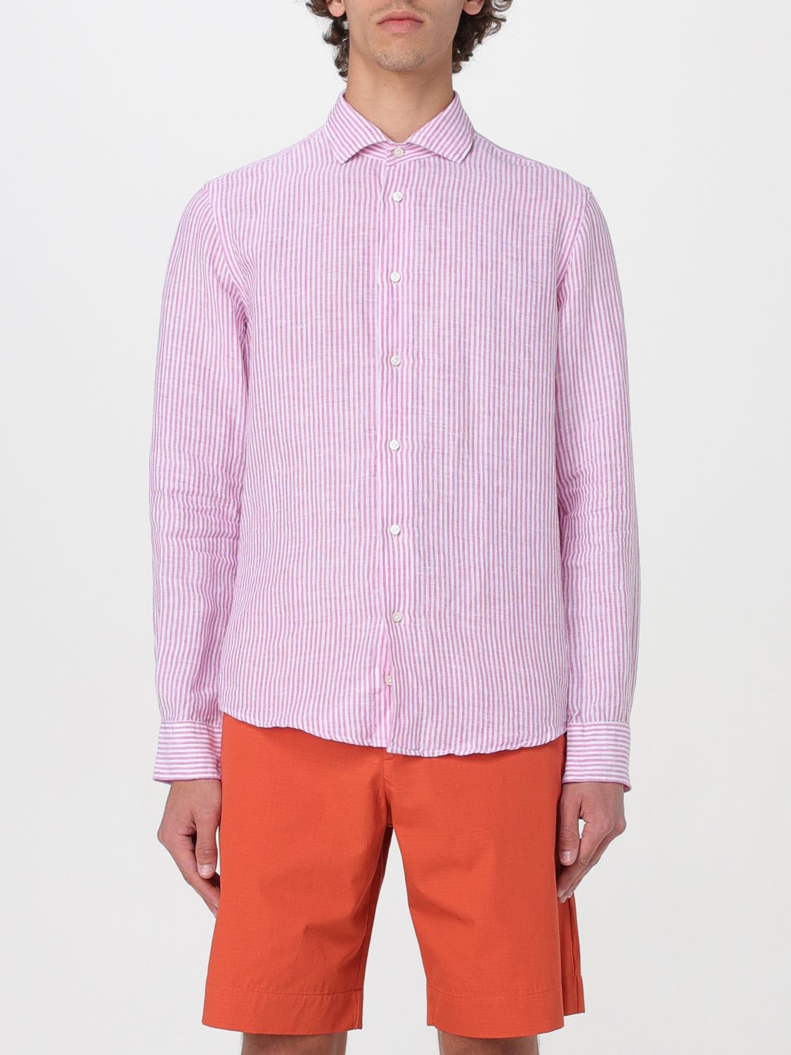 Brian Dales Shirt BRIAN DALES Men color Pink