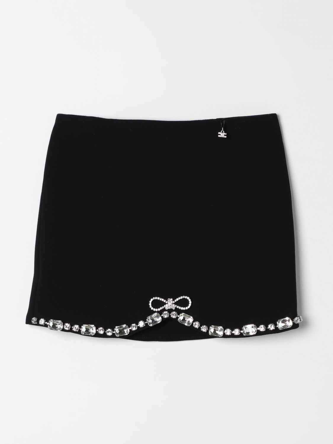 Elisabetta Franchi La Mia Bambina Skirt ELISABETTA FRANCHI LA MIA BAMBINA Kids colour Black