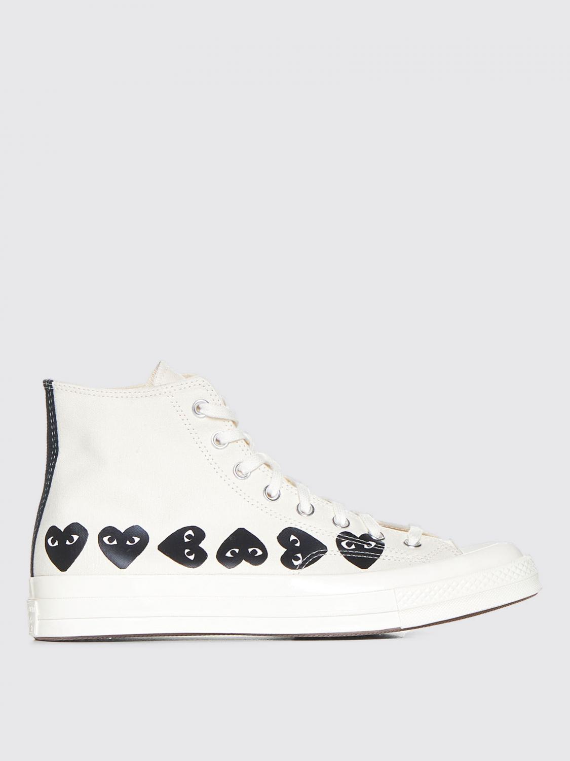 Comme Des Garçons Play Sneakers COMME DES GARCONS PLAY Men color White