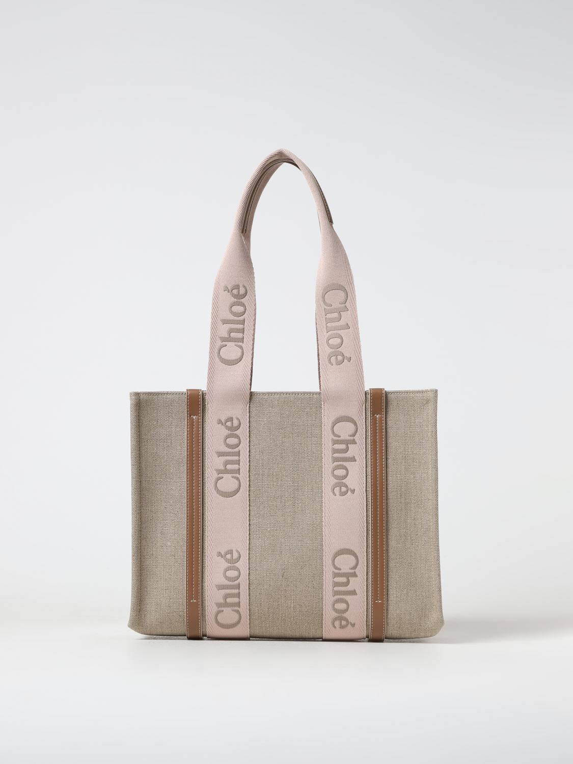 Chloé Tote Bags CHLOÉ Woman colour Beige