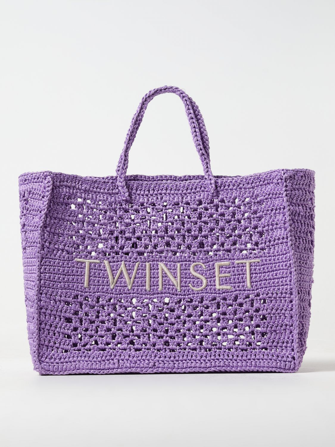 Twinset Tote Bags TWINSET Woman colour Violet