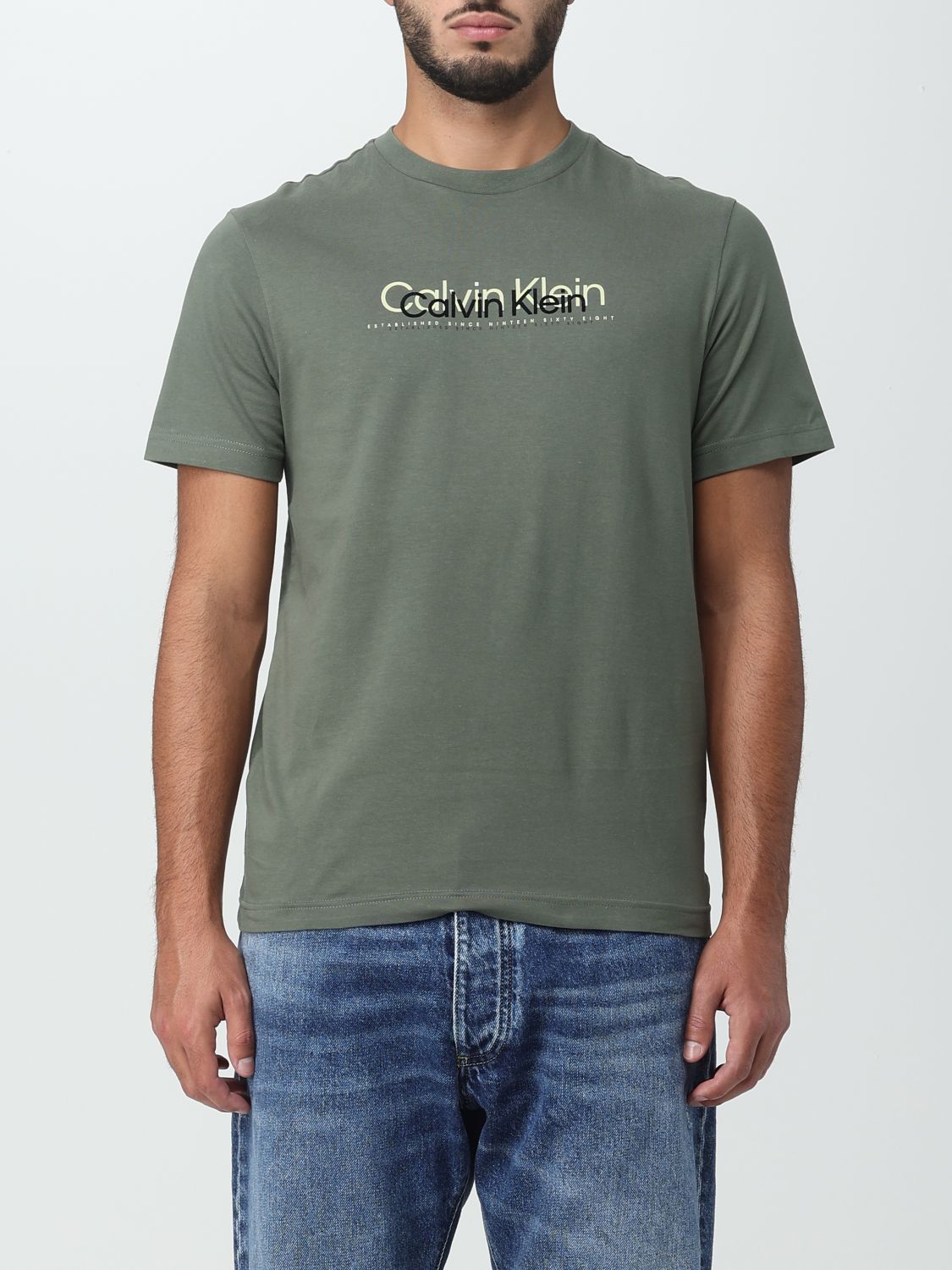 Calvin Klein T-Shirt CALVIN KLEIN Men colour Green