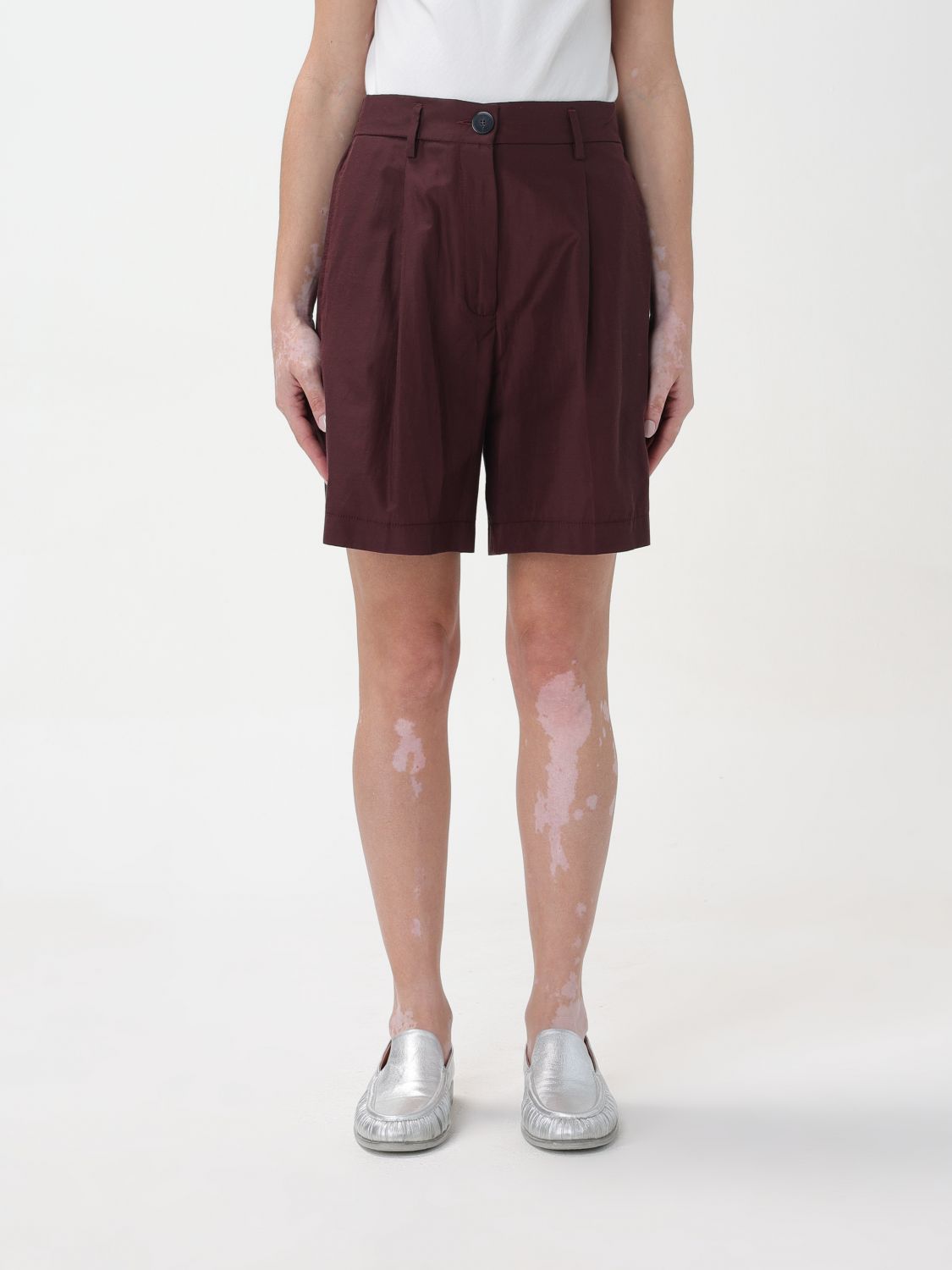 Forte Forte Short FORTE FORTE Woman colour Brown