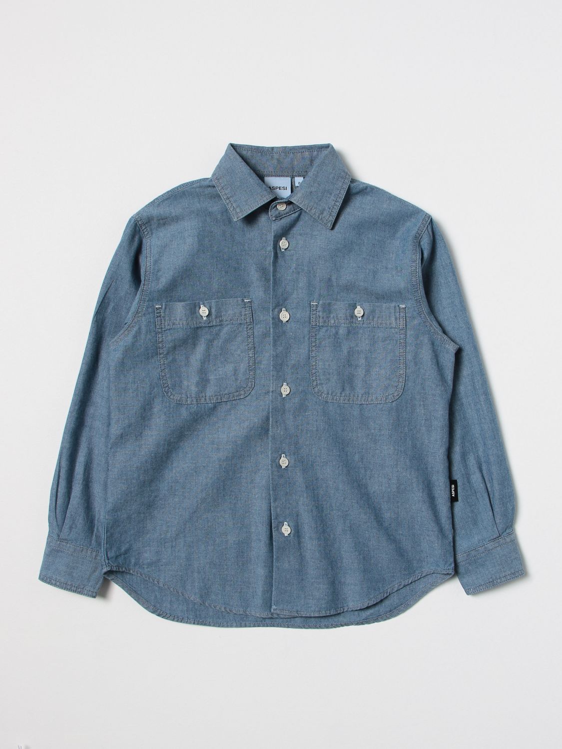 Aspesi Shirt ASPESI Kids colour Denim