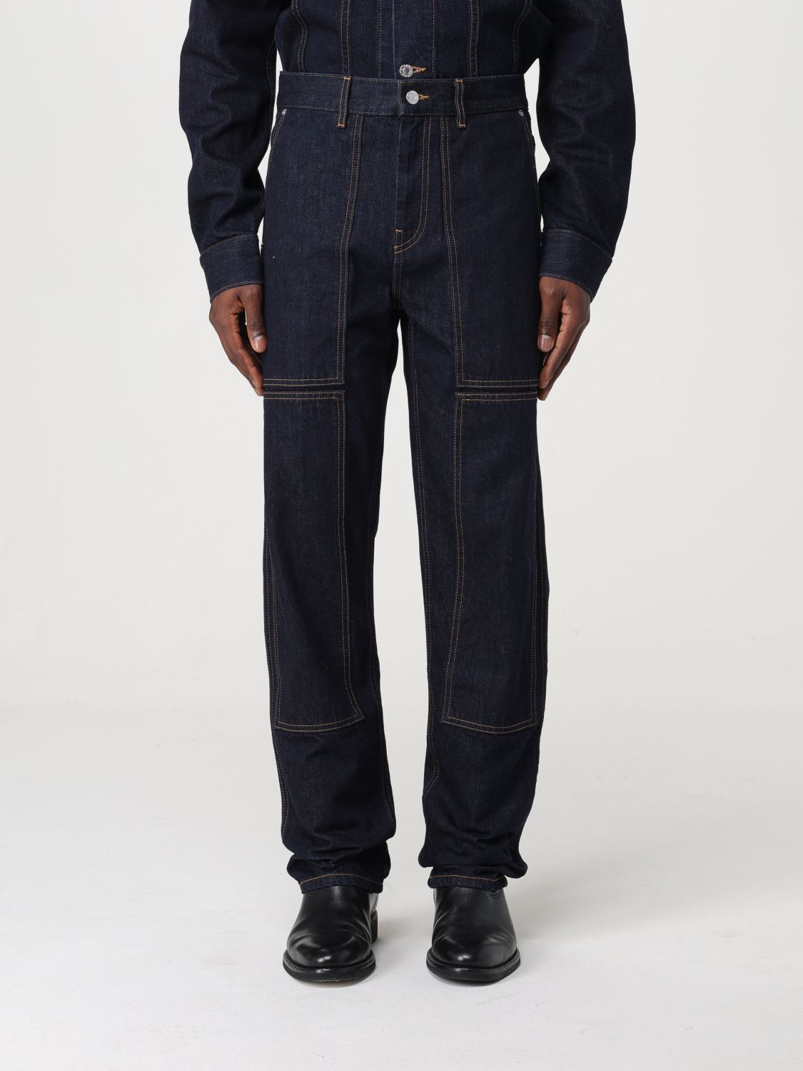 Helmut Lang Trousers HELMUT LANG Men colour Indigo