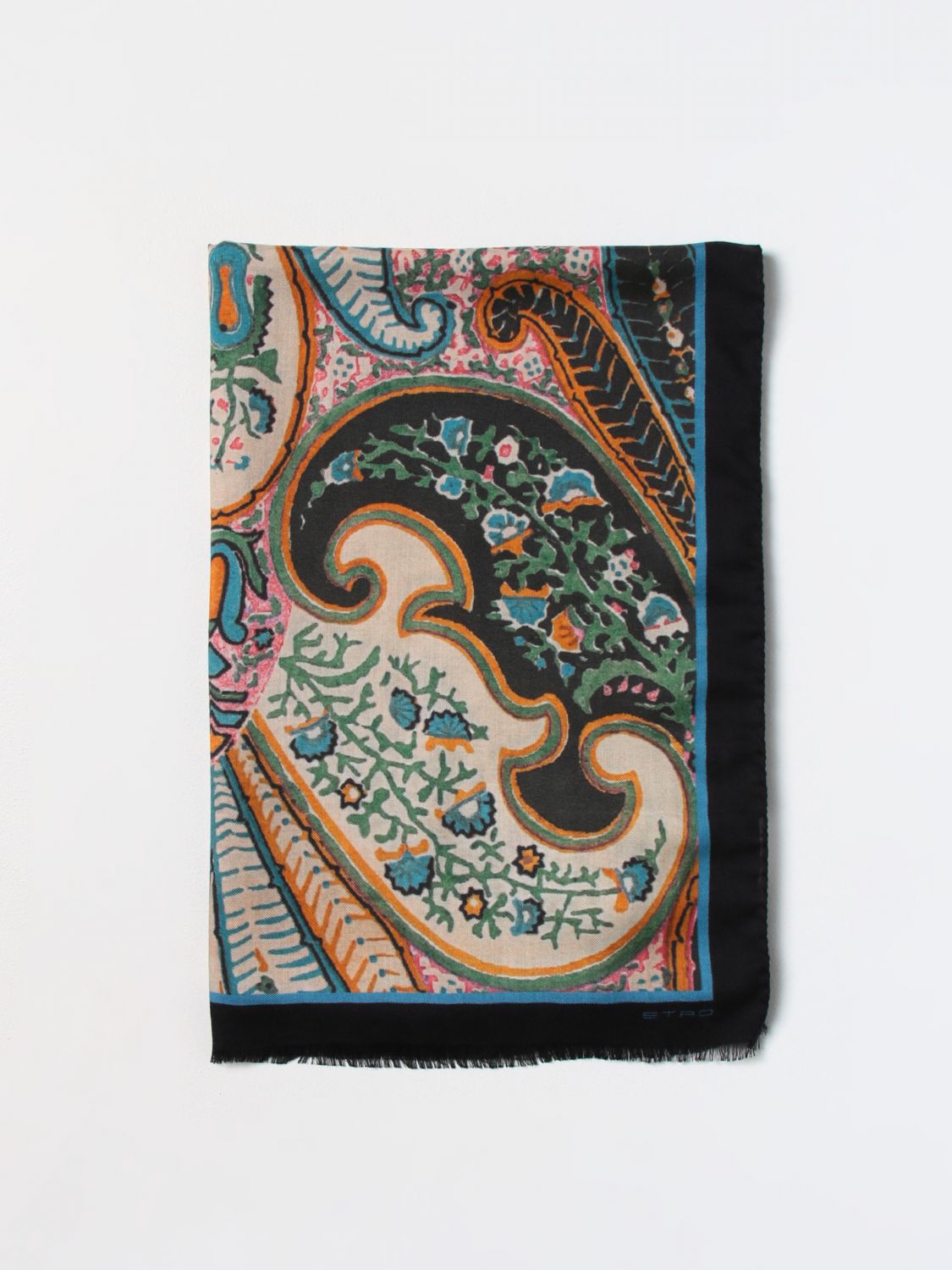 Etro Scarf ETRO Woman colour Black